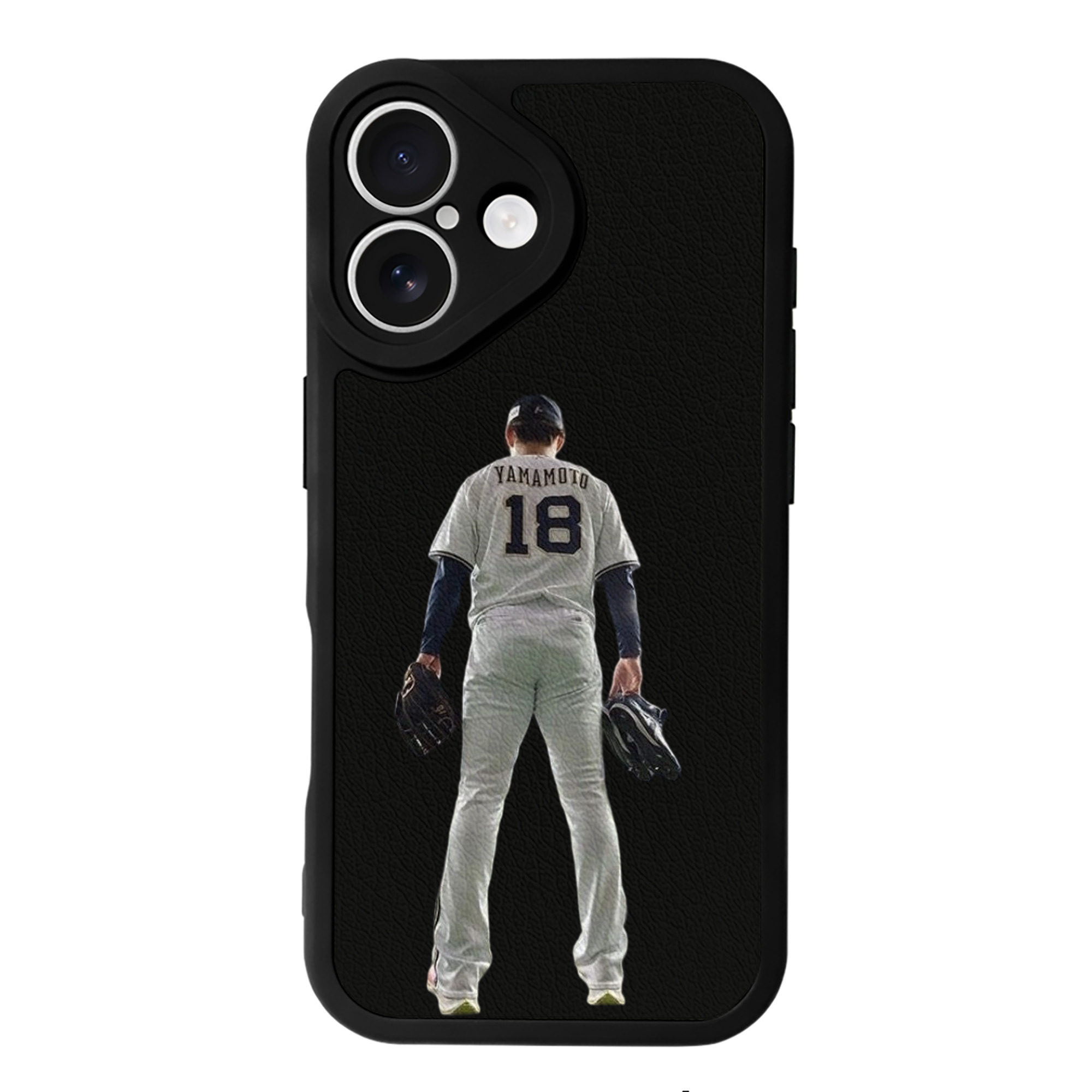  IPhone 16 Silicone Leather Case – UV Print, Lambskin Texture – Perfect Fit, Wireless Charging Compatible, Scratch Resistant, Precise Cutouts – Stylish Protection For IPhone 16